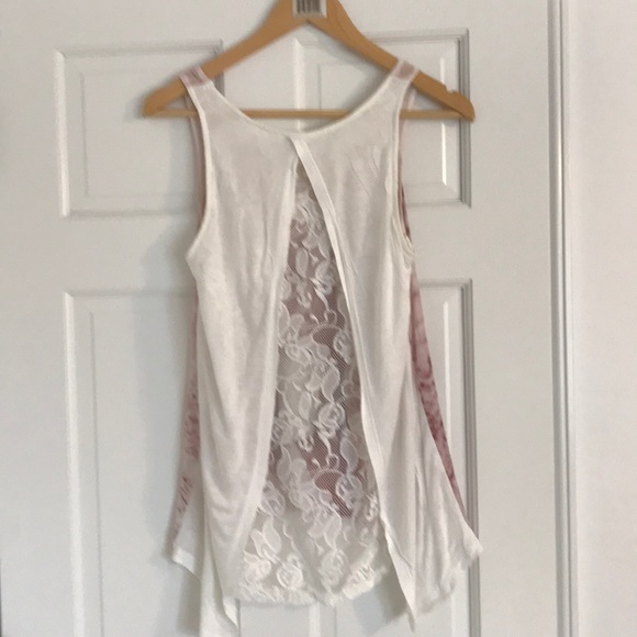 Women’s sheer graphic tank. Size Medium - Picture 3 of 5
